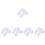 Witte Decoratieve Plintstickers Zelfklevend En Flexibel 4