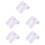 Witte Decoratieve Plintstickers Zelfklevend En Flexibel 5