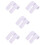Witte Decoratieve Plintstickers Zelfklevend En Flexibel 7