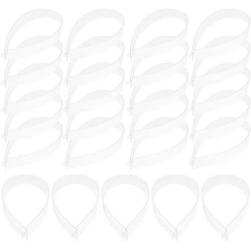 240St Transparante Kraagfixeerstrips Blouse Plastic En Stevig 1