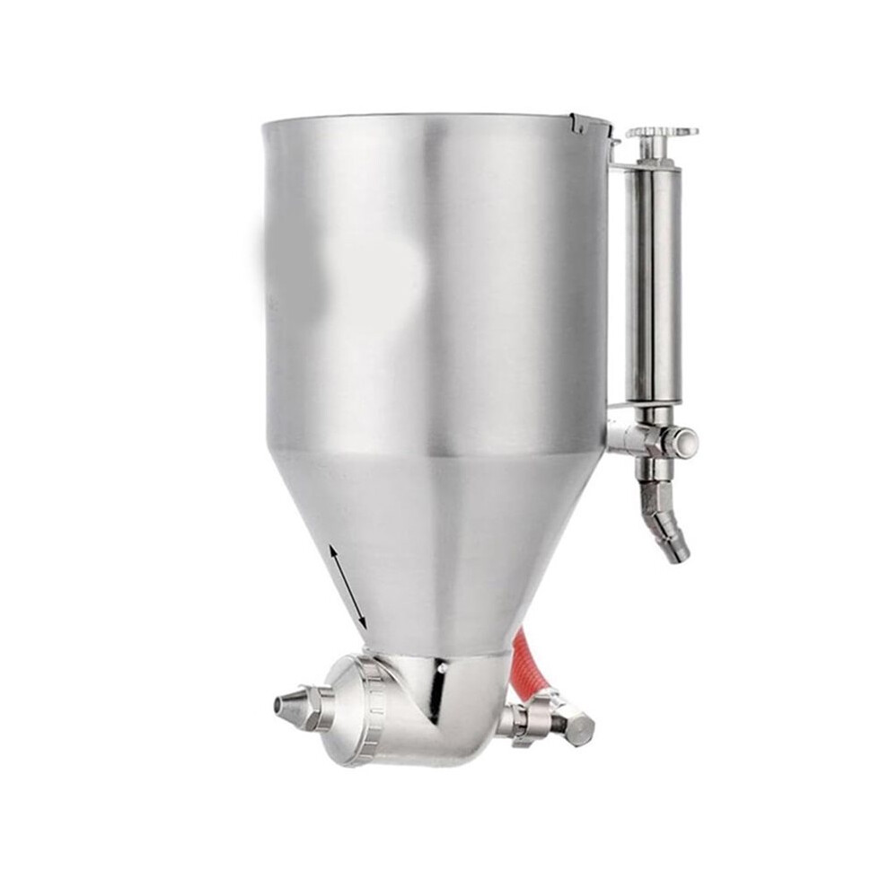 Pneumatic Cement Sprayer, Stainless Steel Air Spray Gun For Exterior Wall Painting 6031369127774