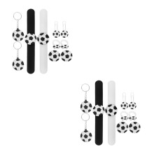 20St Multi Voetbal Sleutelhangers Party Favor Set Voor Kinderen