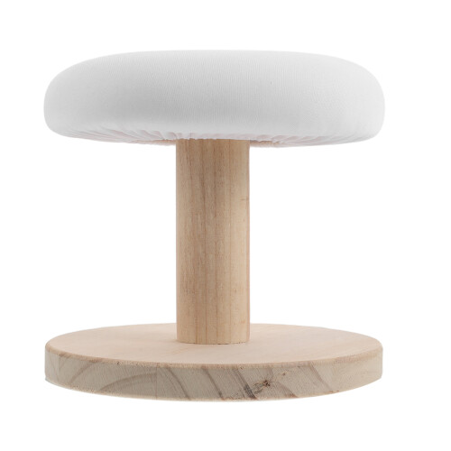 Mini Rond Strijkbord Op Basis Met Wit Katoen