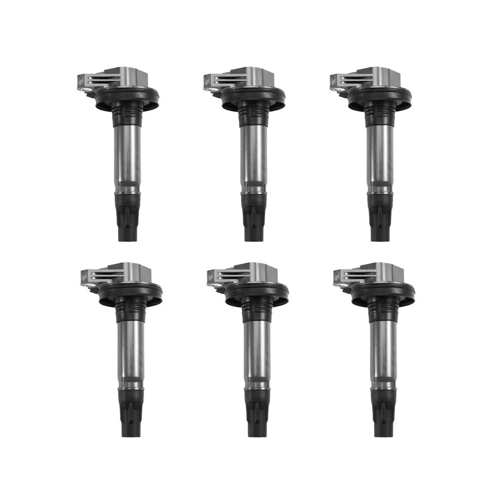 6Pcs Ignition Coils 7T4e-12A375-Ga 7T4e12a375ga For Explorer F150 Flex Mustang Transit 150-350 Mkt Mkx Light/Black 6032157607188