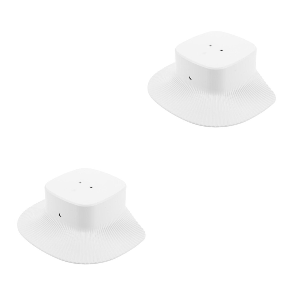 Photos - Other Photo Accessory 2Sets Lightweight White Plastic Rainproof Camera Protective Dome Cover