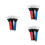 9St Lichtgewicht Auto Sneeuwschraper Plastic Assorti Kleuren 6