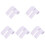 Witte Decoratieve Plintstickers Zelfklevend En Flexibel 1