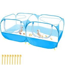 Kitten Enclosure Detachable Base Reversible Sun Protection Indoor Kitten Enclosure for Travel Outdoor Animal Cat A