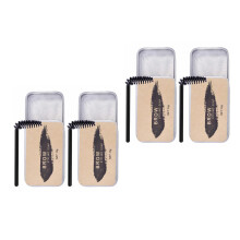 4Sets Augenbrauen Pomade Set Brow Gel Langanhaltend Makeup