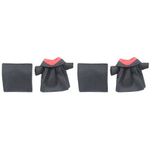 2Sets Puppen Kleidung Graduation Set Schwarz Mit Zubehör Für Kinder
