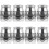8Stk Tierurne Zur Ascheaufbewahrung Silber, Robust 2