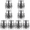 8Stk Tierurne Zur Ascheaufbewahrung Silber, Robust 3