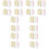 48Stk Mikrofaser Gesichts-Pads, Make-Up Und Bunt 4