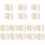 48Stk Mikrofaser Gesichts-Pads, Make-Up Und Bunt 5