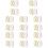 48Stk Mikrofaser Gesichts-Pads, Make-Up Und Bunt 7