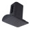 Cache-attelage de remorque 3D Drapeau américain noir brillant 6
