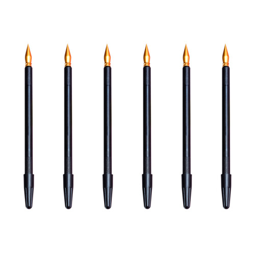 18St Creatieve Scratch Pens Zwart Dual-Use Handwerk Tool 1
