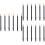 18St Creatieve Scratch Pens Zwart Dual-Use Handwerk Tool 6