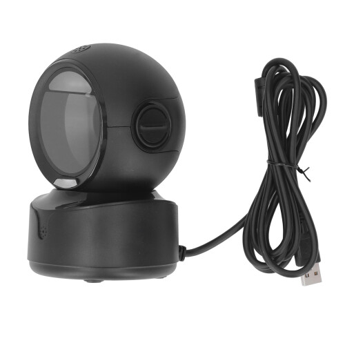 Desktop Barcode Scanner Auto Sensing 1D/2D USB Wired 13.6x10.5x9.4cm 2