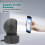 Desktop Barcode Scanner Auto Sensing 1D/2D USB Wired 13.6x10.5x9.4cm 15
