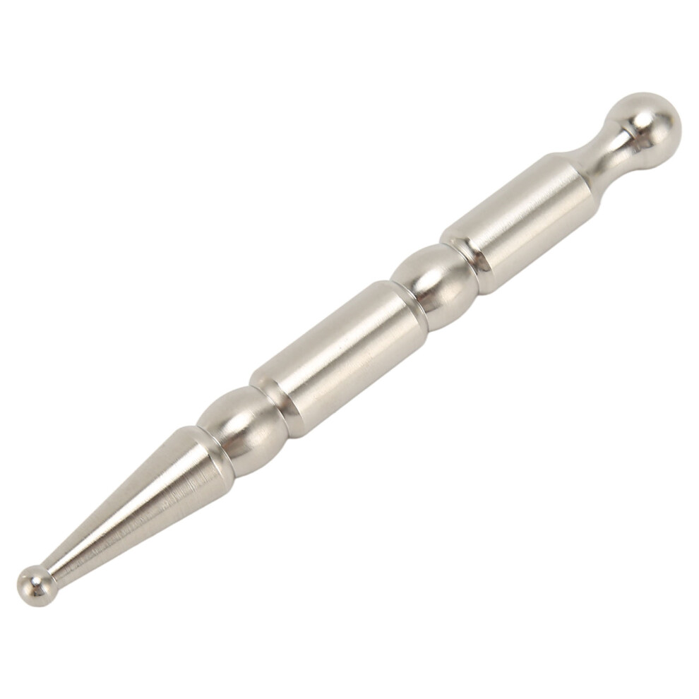 Stainless Steel Manual Acupuncture Pen, Ergonomic Trigger Point Massager for Face, Hand & Body