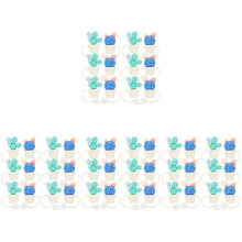 48Pièces Caches Embouts Assortis Design Mignon