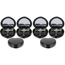 6Ensembles De Range-Lentilles Noir Petit Pour Voyage Stockage