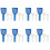 24Pièces Pelle À Durable Usage Couleurs Variées 4