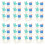 48Pièces Caches Embouts Assortis Design Mignon 4