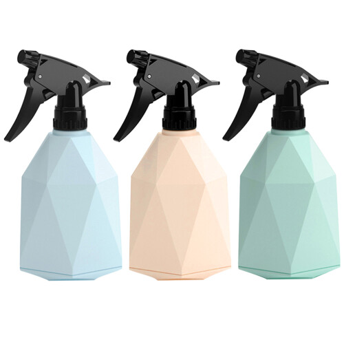 9Pcs Creative Geometric Plastic Watering Sprayers for Home and Office