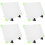 4Ensembles Tableau Effaçable Portable Pour Messages 6