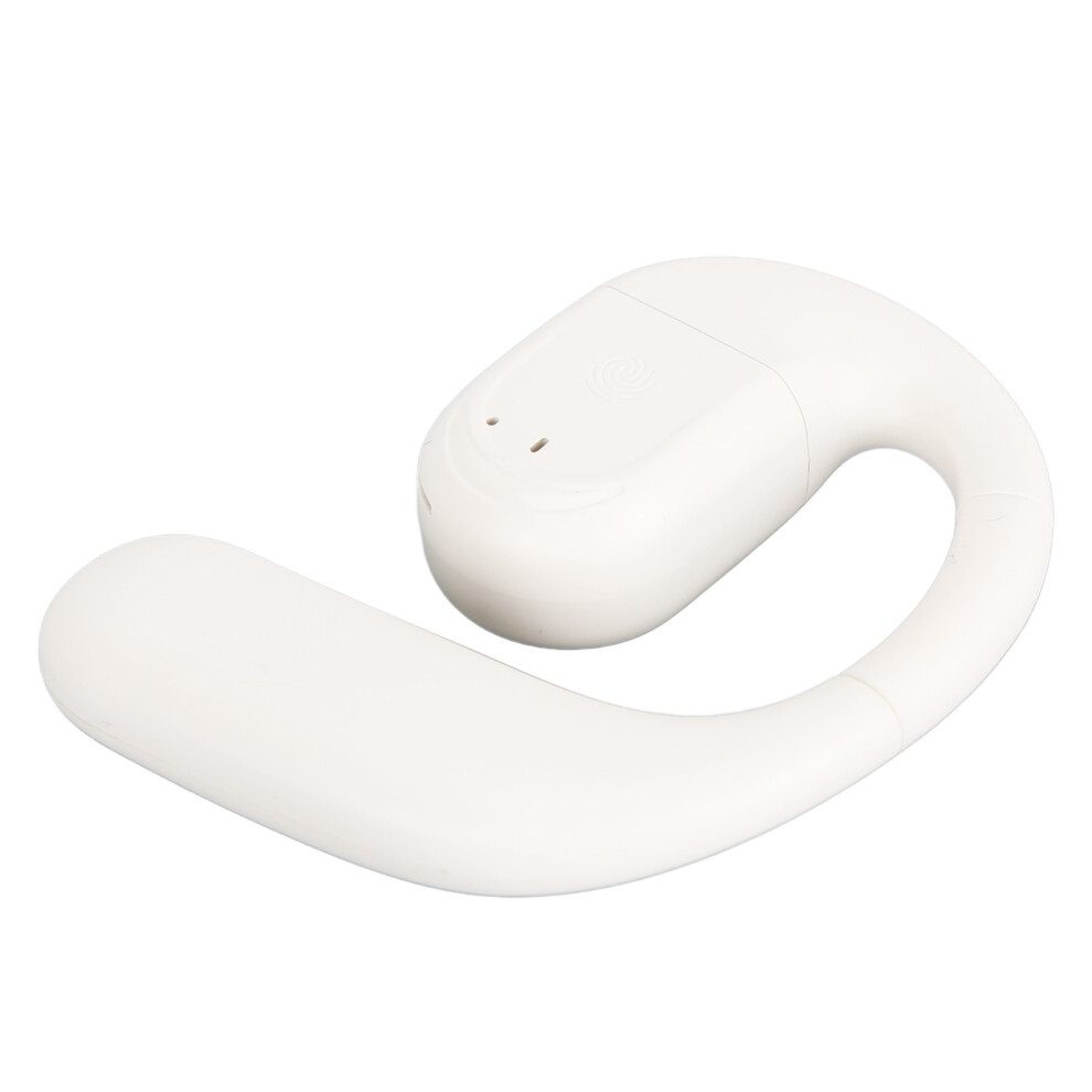 Open Ear Wireless Earbuds Waterproof Noise Reduction Bluetooth 5.4 White 3501386387732