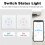 Tuya WiFi  Boiler  40A  Water Heater Touch  with Countdown Function Voice Control-EU White 9