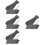 32Pièces Flèches Bois Noires Ardoise Effaçables Pour Décoration Murale 8