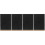 4Pièces Tableau Noir Bois Polyvalent Pour Messages Et Événements 3