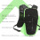 5L Hydration Vest Backpack 38x20x3cm Red/Blue 7