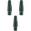 3Pièces Accessoires Bec Saxophone Alto Plastique Vert Olive Durable 4