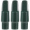 3Pièces Accessoires Bec Saxophone Alto Plastique Vert Olive Durable 5