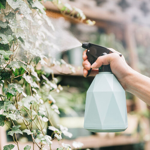 9Pcs Creative Geometric Plastic Watering Sprayers for Home and Office 2