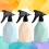 9Pcs Creative Geometric Plastic Watering Sprayers for Home and Office 8