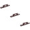 3Pièces Nettoyage Accessoire Shuffleboard Table Bois 10