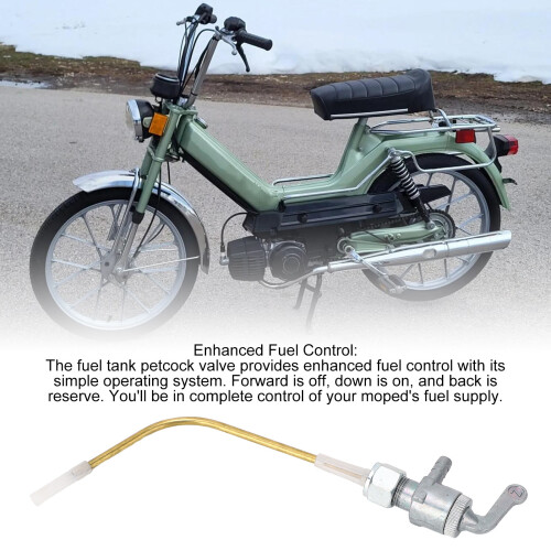 Robinet d'alimentation en aluminium de 11 mm pour Maxi Moped 2
