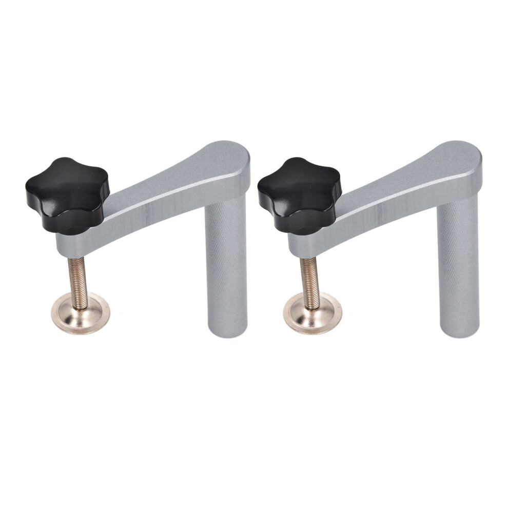 2Pcs 19Mm Woodworking Bench Clamp Manual Hold Down For Diy Woodworking Tasks 4661386388562
