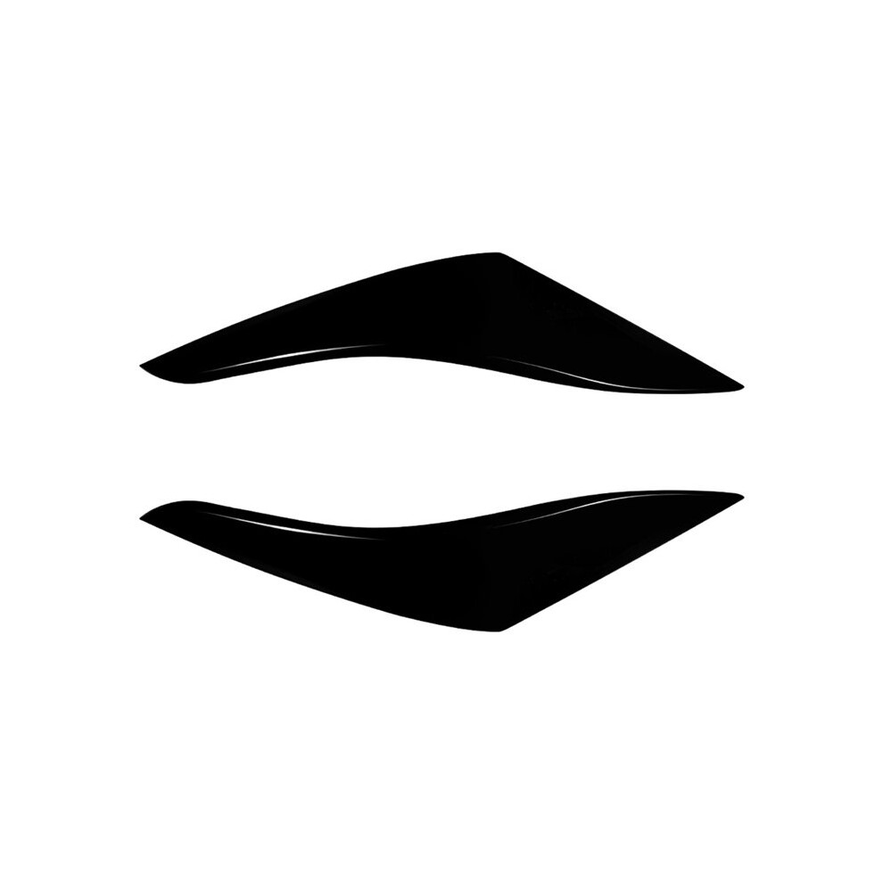 Car Taillight Eyebrow Cover Taillight Eyelid Trim Sticker For Mk6 2018-2021 Gloss Black 6031144120624