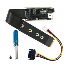 PCI-E 4.0 X4 to M.2 M Key Extension Cable M.2 M-Key NVMe PCIe to PCIe 4.0 X4 External  Card PH427A-15 Adapter