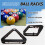 2PCS Professional Billiard Rack System That Eliminates Gaps,Billiard 8-/9- Pool  Racks,Billiards Accessories 5