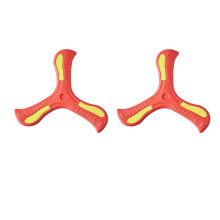 Children Boomerang Soft Three-Leaf  Outdoor Toy Flying Disc Adult-Kids Interactive Sports Toy for Puzzle Gift