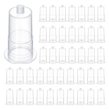 100 Pack Disposable Transparent Connector, Multi Sample for Single Use, Universal Fit