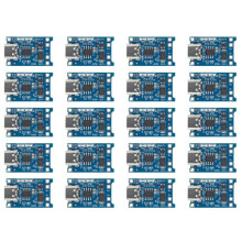 TP4056 +Protection Dual Functions 5V 1A Micro/Type-C USB 18650 Lithium Battery Charging Board Charger Module Type-C USB