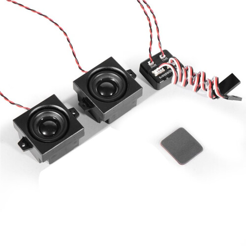 RC  Engine Sound Module Simulation 5W Speaker for RC Construction Vehicle Container Truck Excavator Model 2